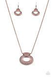 Retro Rebel Copper Necklace - Glitzygals5dollarbling Paparazzi Boutique 