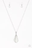 Paparazzi Friends in GLOW Places White Moonstone Necklace - Glitzygals5dollarbling Paparazzi Boutique 