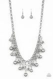 Paparazzi HEIR-headed - Silver Necklace - Glitzygals5dollarbling Paparazzi Boutique 