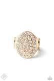 Paparazzi Ring Fashion Fix Dec 2020 ~ Test Your LUXE - Gold - Glitzygals5dollarbling Paparazzi Boutique 