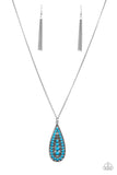 Paparazzi Necklace ~ Tiki Tease - Blue - Glitzygals5dollarbling Paparazzi Boutique 