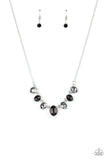 Material Girl Glamour Black ~ Paparazzi Necklace - Glitzygals5dollarbling Paparazzi Boutique 