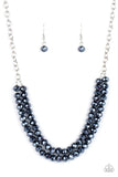 Paparazzi Necklace ~ May The FIERCE Be With You - Blue - Glitzygals5dollarbling Paparazzi Boutique 