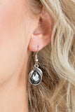 Paparazzi Marvelous Marvel Silver Earrings - Glitzygals5dollarbling Paparazzi Boutique 
