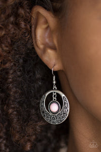 Paparazzi Wandering Waikiki Pink Earrings - Glitzygals5dollarbling Paparazzi Boutique 