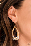 Paparazzi Better LUXE Next Time - Gold Earrings - Trend Blend / Fashion Fix Exclusive - December 2020 - Glitzygals5dollarbling Paparazzi Boutique 