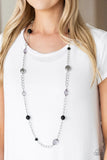 Paparazzi Only For Special Occasions - Black - Necklace & Earrings - Glitzygals5dollarbling Paparazzi Boutique 