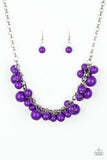 Walk This BROADWAY - purple - Paparazzi necklace - Glitzygals5dollarbling Paparazzi Boutique 