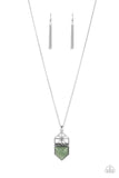 Trailblazing Trendsetter Green ~ Paparazzi Necklace - Glitzygals5dollarbling Paparazzi Boutique 