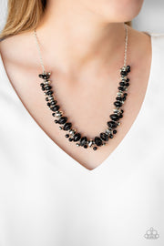 Paparazzi BRAGs To Riches Black Necklace - Glitzygals5dollarbling Paparazzi Boutique 