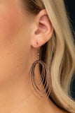 WALKABOUT WARE - COPPER Paparazzi EARRINGS - Glitzygals5dollarbling Paparazzi Boutique 