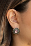 Fine Flora - pink - Paparazzi earrings - Glitzygals5dollarbling Paparazzi Boutique 