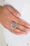 Paparazzi Really Riveting Silver Ring - Glitzygals5dollarbling Paparazzi Boutique 