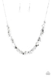 Starry Anthem Silver ~ Paparazzi Necklace - Glitzygals5dollarbling Paparazzi Boutique 