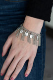 Paparazzi Brag Swag Silver Bracelet - Glitzygals5dollarbling Paparazzi Boutique 