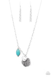 Paparazzi Free-Spirited Forager - Blue Necklace - Glitzygals5dollarbling Paparazzi Boutique 