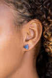 Prismatic Shine Blue Earrings - Glitzygals5dollarbling Paparazzi Boutique 