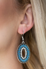 Fishing for Fabulous Blue Earrings - Glitzygals5dollarbling Paparazzi Boutique 