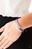 Paparazzi Take a SPACEWALK Purple Urban Bracelet - Glitzygals5dollarbling Paparazzi Boutique 