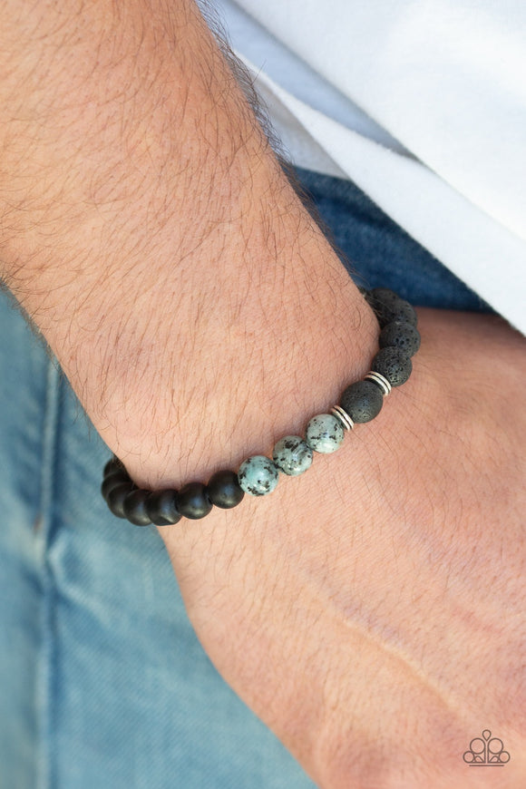Paparazzi Karma - Multi Stone Lava Beads Bracelet - Glitzygals5dollarbling Paparazzi Boutique 