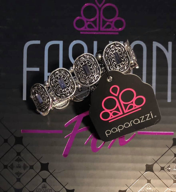 Paparazzi Hidden Fortune Purple Bracelet Exclusive - Glitzygals5dollarbling Paparazzi Boutique 