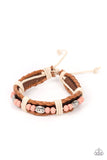 Lodge Luxe Pink ~ Paparazzi Bracelet - Glitzygals5dollarbling Paparazzi Boutique 