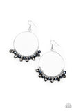 Crystal Collaboration Blue - Paparazzi Accessories Earrings - Glitzygals5dollarbling Paparazzi Boutique 