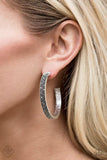 Paparazzi Fabulously Foxy Silver Earrings Fashion Fix Exclusive - Glitzygals5dollarbling Paparazzi Boutique 