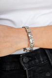 Hammered Harmony - silver - Paparazzi bracelet - Glitzygals5dollarbling Paparazzi Boutique 