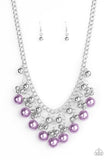 Pearl Appraisal - purple - Paparazzi necklace - Glitzygals5dollarbling Paparazzi Boutique 