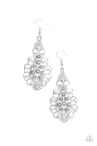 Paparazzi Sprinkle On The Sparkle - Silver - Earrings - Glitzygals5dollarbling Paparazzi Boutique 