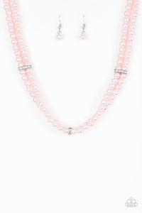 Paparazzi Put On Your Party Dress Pink Necklace - Glitzygals5dollarbling Paparazzi Boutique 