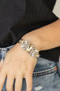 Call Me Old-Fashioned Brown ~ Paparazzi Bracelet - Glitzygals5dollarbling Paparazzi Boutique 