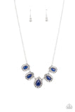 Paparazzi Everlasting Enchantment - Blue Cat's Eye Stone - Necklace & Earrings - Glitzygals5dollarbling Paparazzi Boutique 