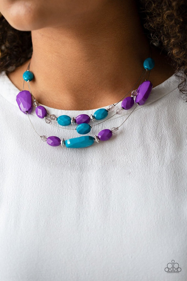 Paparazzi Radiant Reflections Multi Necklace - Glitzygals5dollarbling Paparazzi Boutique 