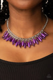 Beach House Hustle Purple ~ Paparazzi Necklace - Glitzygals5dollarbling Paparazzi Boutique 