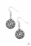 Perennial Party Purple Earrings - Glitzygals5dollarbling Paparazzi Boutique 