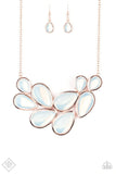 Paparazzi Iridescently Irresistible Rose Gold Necklace Exclusive - Glitzygals5dollarbling Paparazzi Boutique 