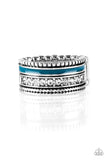 Paparazzi Ring ~ Rich Rogue - Blue - Glitzygals5dollarbling Paparazzi Boutique 