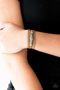 Find Your Way - blue - Paparazzi bracelet - Glitzygals5dollarbling Paparazzi Boutique 