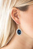 Paparazzi “Only FAME in Town” Blue Earrings - Glitzygals5dollarbling Paparazzi Boutique 