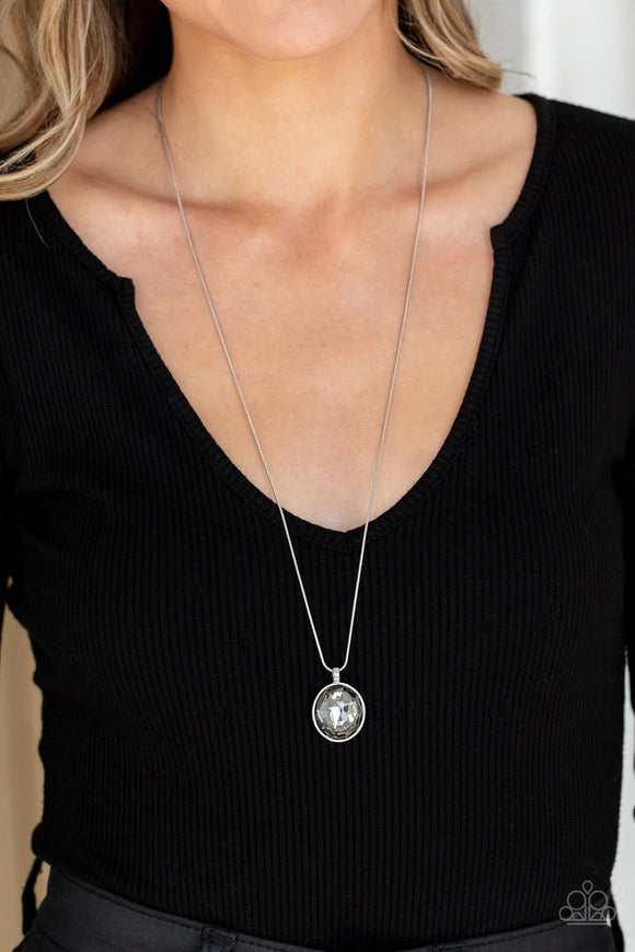 Instant Icon - silver - Paparazzi necklace - Glitzygals5dollarbling Paparazzi Boutique 