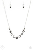 Deluxe Luxe Silver Necklace Fashion Fix Exclusive - Glitzygals5dollarbling Paparazzi Boutique 