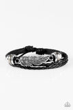 Paparazzi Bow And Sparrow Feather Urban Bracelet - Glitzygals5dollarbling Paparazzi Boutique 