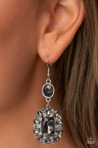 Capriciously Cosmopolitan Silver ~ Paparazzi Earring - Glitzygals5dollarbling Paparazzi Boutique 