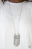 Desert Coyote Green Necklace - Glitzygals5dollarbling Paparazzi Boutique 