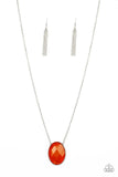 Paparazzi Necklace ~ Intensely Illuminated - Orange - Glitzygals5dollarbling Paparazzi Boutique 