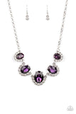 Paparazzi Necklace ~ The Queen Demands It - Purple - Glitzygals5dollarbling Paparazzi Boutique 