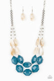 Paparazzi Seacoast Sunset - Blue Necklace - Glitzygals5dollarbling Paparazzi Boutique 