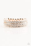 Paparazzi Turn The Other CHIC - Rose Gold Ring - Glitzygals5dollarbling Paparazzi Boutique 